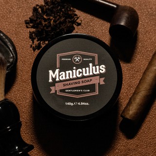 สบู่โกนหนวด Maniculus Shaving Soap Gentlemens Club (2021) 140g
