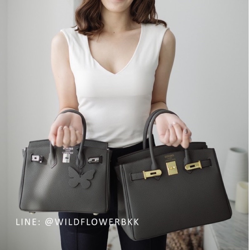 กระเป๋าถือ Bk Size 30 Gentle Soft Pu Togo