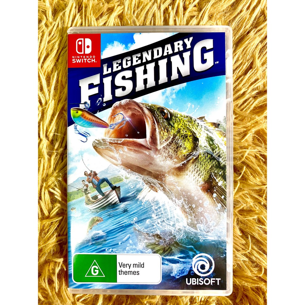 (มือ2) Nintendo Switch : Legendary Fishing แผ่นเกม มือสอง สภาพดี