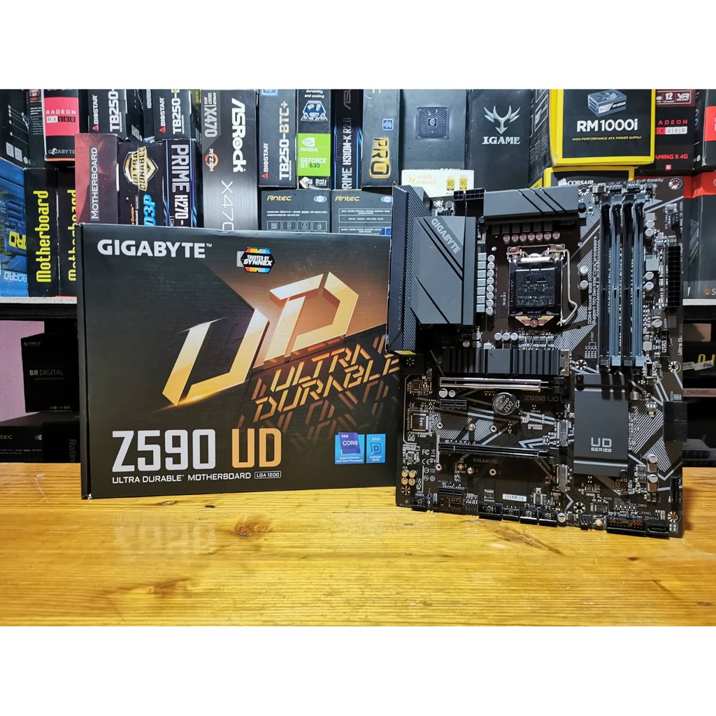 เมนบอร์ด(mainboard) gigabyte Z590 UD (socket 1200)