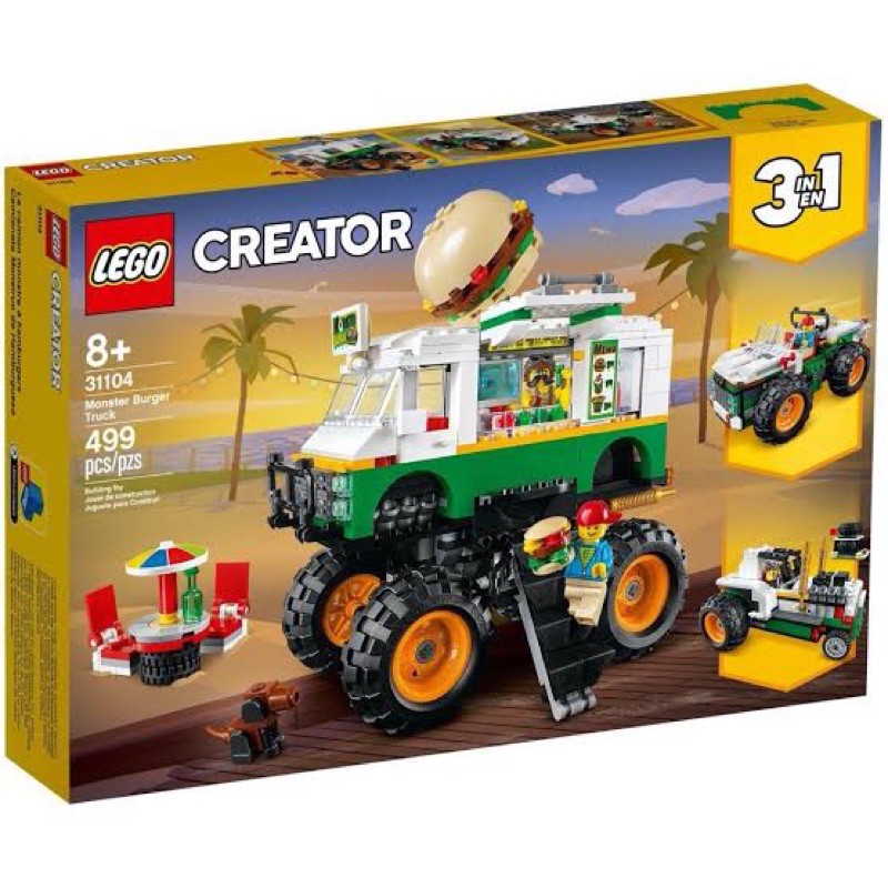 LEGO Creator 31104 Monster Burger Truck ของใหม่ ของแท้💯