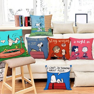 ผ้าคลุมโซฟาลายการ์ตูน Snoopy