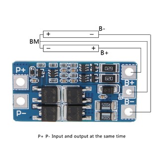 CRE✿ 2S 10A 7.4V 18650 Lithium Charger Protection Board BMS PCM Moudle Balance