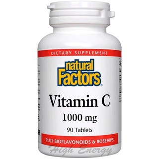 Natural Factors, Vitamin C 1000 mg, 90 Tablets