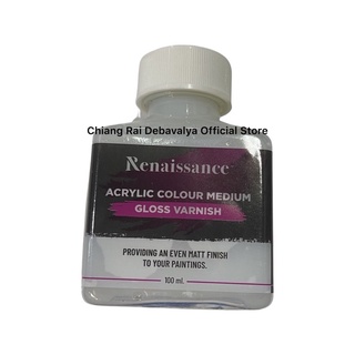 Renaissance สื่อผสมสีอะคริลิค Gloss Varnish