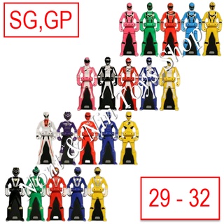 Gokaiger SG Ranger Key เรนเจอร์คีย์ ขบวนการโกไคเจอร์ ชุดที่ 8 ลำดับที่ 29-32 : Magiranger,Boukenger,Gekiranger,Go-onger