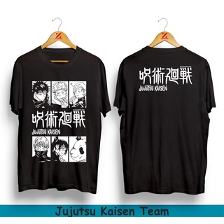 เสื้อยืด พิมพ์ลายอนิเมะ Jujutsu KAISEN TEAM DISTRO