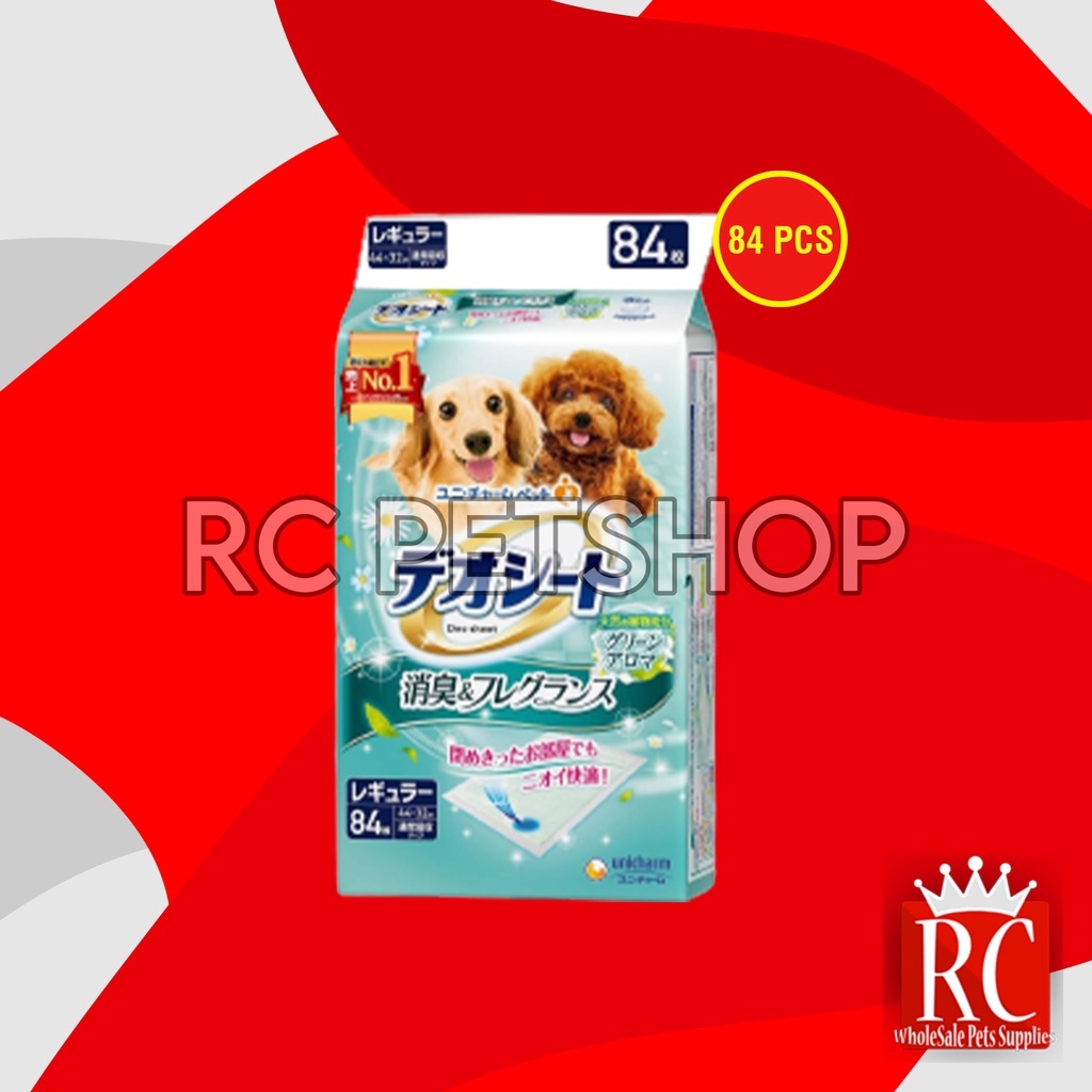 Deo-sheet เสื่ออึสุนัข เสื่อสัตว์ 84 ชิ้น