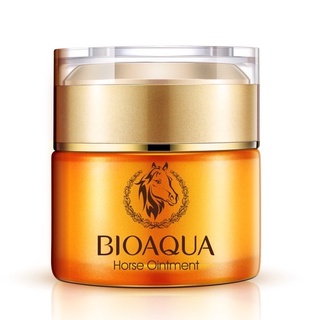 【Horec】ครีมน้ำมันม้า BIOAQUA HORSE OIL OINTMENT CREAM  ผิวกระชับเต่งตึง หน้าฟู ผิวอิ่มน้ำ ลดเลือนจุดด่างดำฝ้า กระ