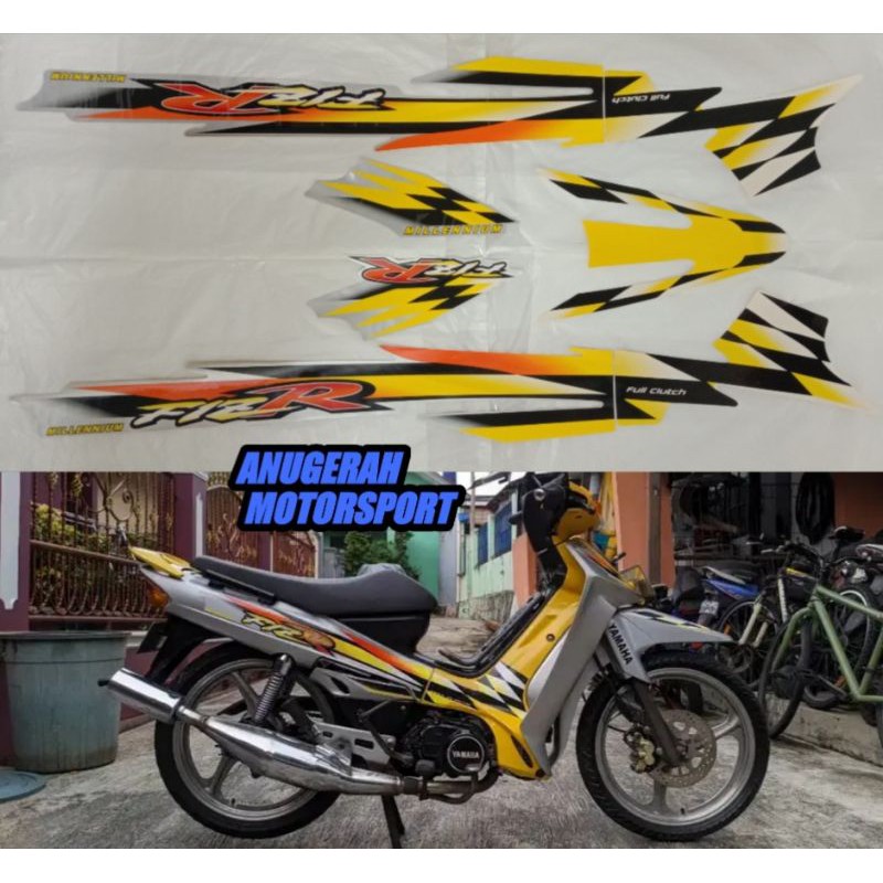 Yamaha FIZ R / F1Z R เหลืองเงินมิลเนียมมิลเนียมมิลเนียมมิลเนียมมิลเนียมมิลเนียมมิลเนียม