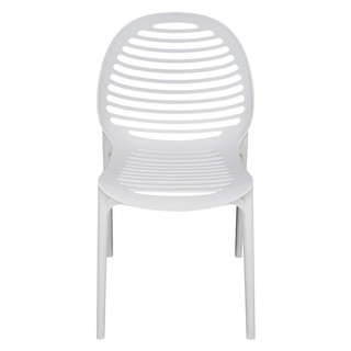 เก้าอี้  VITRA สีขาว โต๊ะและเก้าอี้ เฟอร์นิเจอร์นอกบ้าน สวนและอุปกรณ์ตกแต่ง PLASTIC CHAIR  WHITE