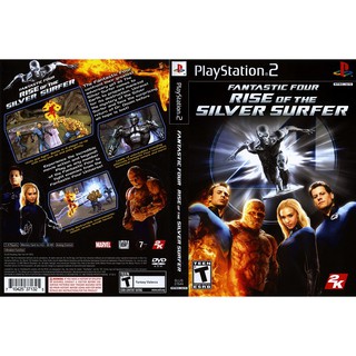 FANTASTIC 4 RISE OF THE SILVER SURFER [PS2 US : DVD5 1 Disc]