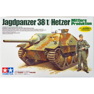 โมเดลประกอบ Tamiya 1/35 TA35285 JAGDPANZER 38(t) HETZER