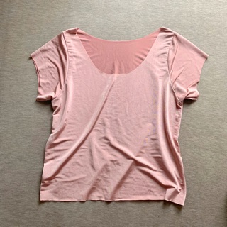 เสื้อผ้าเงานุ่มสีโรสโกลด์ ใส่สวยขับผิว laser cut edge blouse, rose gold minimalist