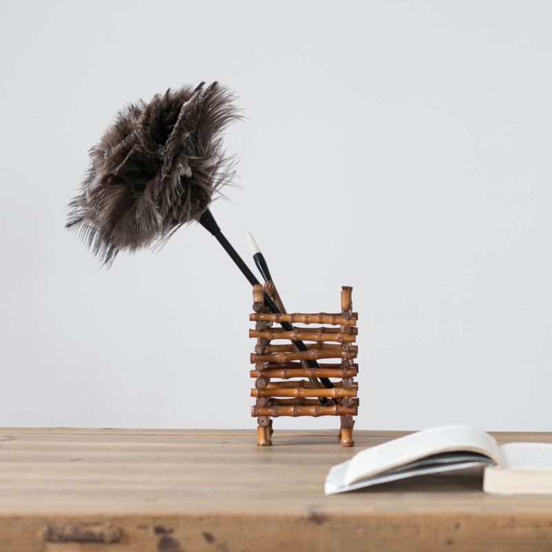 Alia นกกระจอกเทศ Duster Feather แปรงทําความสะอาดด้ามยาวคอมพิวเตอร์กําจัดฝุ่นสําหรับบ้านห้องนอนหอพักคีย์บอร์ดสําหรับ - รูปที่ 3