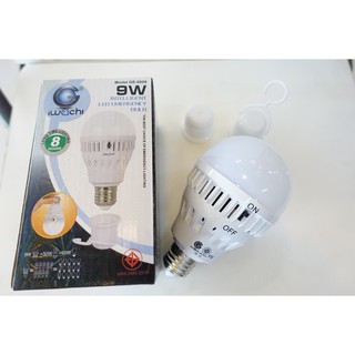 หลอดไฟฉุกเฉิน LED 9w IWACHI มอก. แสงสีขาว