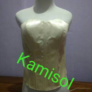 เสื้อสายเดี่ยว ผ้าซาติน สําหรับผู้ใหญ่ - kebaya Camisole - Pregnant Women - buster - manten Camisole