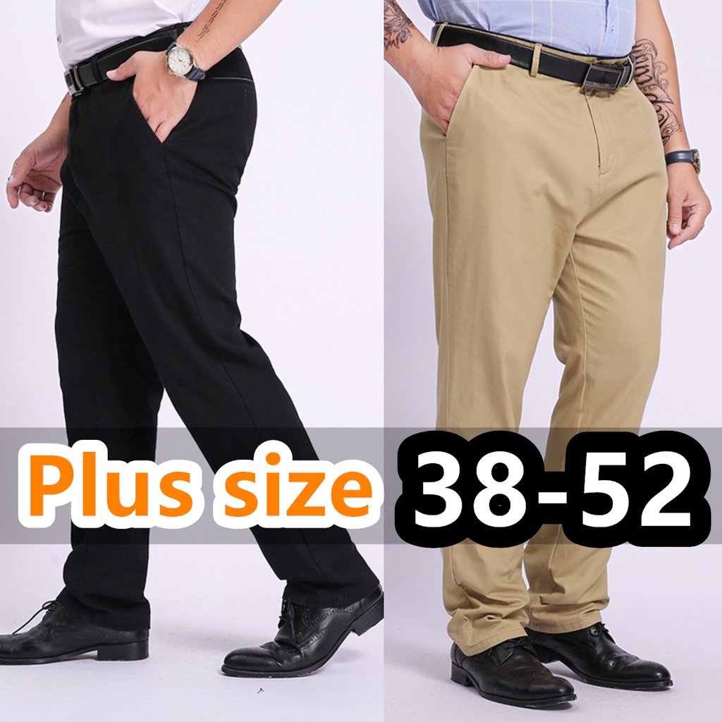 baggy pants Men's Trousers black pants men straight leg pants Plus Size Men's Large Size Men's