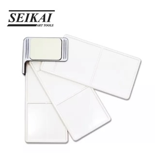 SEIKAI จานสีพับได้ 3ชั้นเล็ก ขนาด 72*171mm