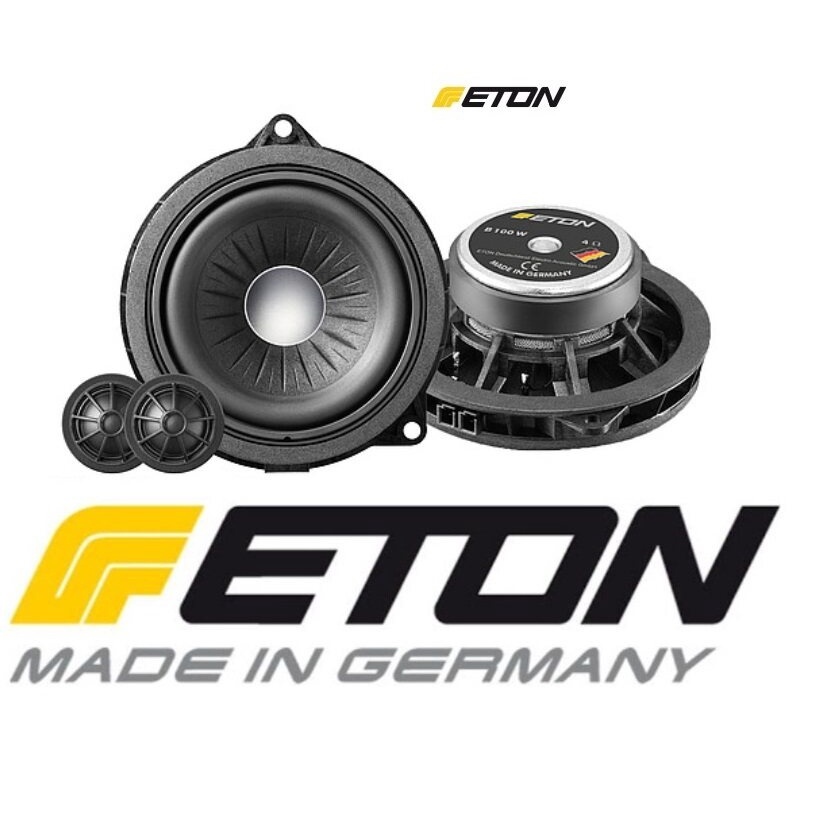 ETON B100W 10 ซม. 2-Way Compo ชุดลำโพงสำหรับ BMW 5 10 cm 2-way Compo speaker set for BMW