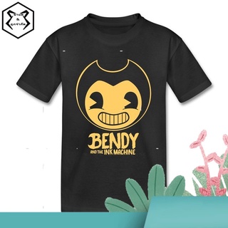 เสื้อยืดลายกราฟฟิก Bendy and The Ink Machine