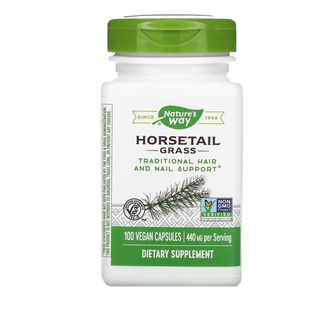 Natures Way, Horsetail Grass 440 mg 100 Veg Capsules