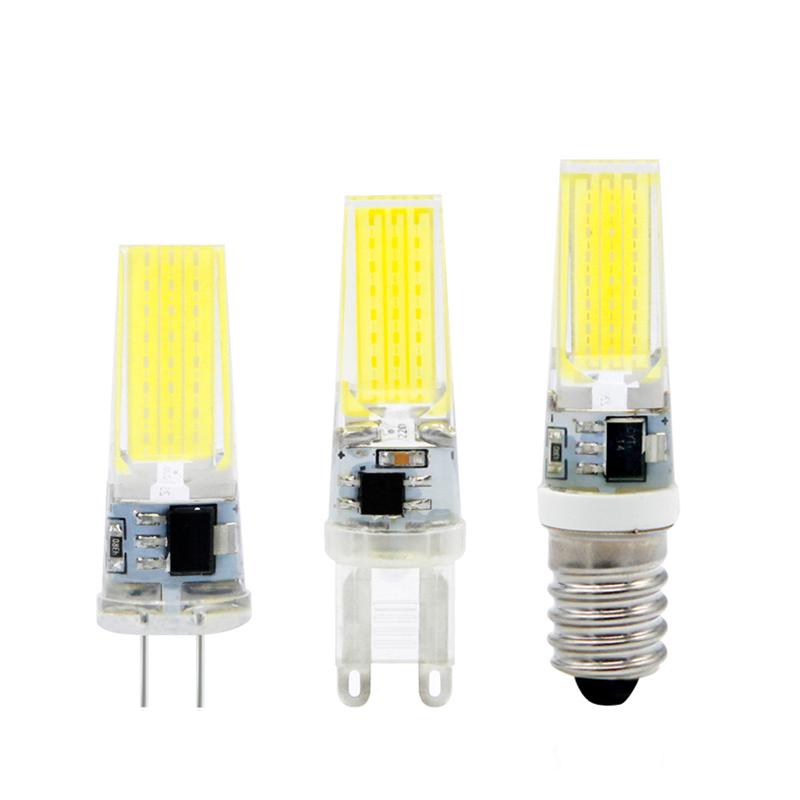 หลอดไฟ 220 v - 240 v g 4 g 9 e 14 9 w cob 2508 led หรี่แสงได้ 9 w 360 องศา