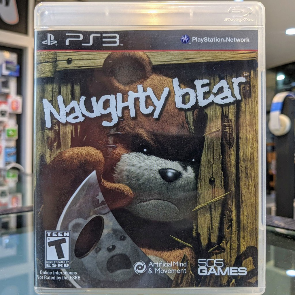 (ภาษาอังกฤษ) มือ2 PS3 Naughty Bear แผ่นPS3 เกมPS3 มือสอง