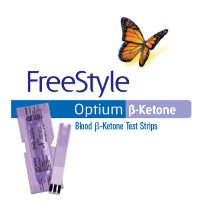 SD Abbott FreeStyle Optium Blood Ketone Test Strips - 10 Pack Exp03/20 - NEW IN BOX