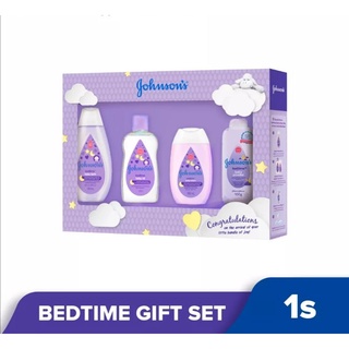 Johnsons Baby Bedtime Set/Gift Set 4in1 กิ๊ฟเซต จอห์นสันเบดไทม์เซตสุดคุ้ม พร้อมส่ง☑️