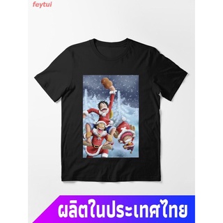 New  discount One Piece หนึ่งชิ้น อะนิเมะ โจรสลัด Masukkamar One Piece Merry Christmas Essential T-Shirt เสื้อยืด 471