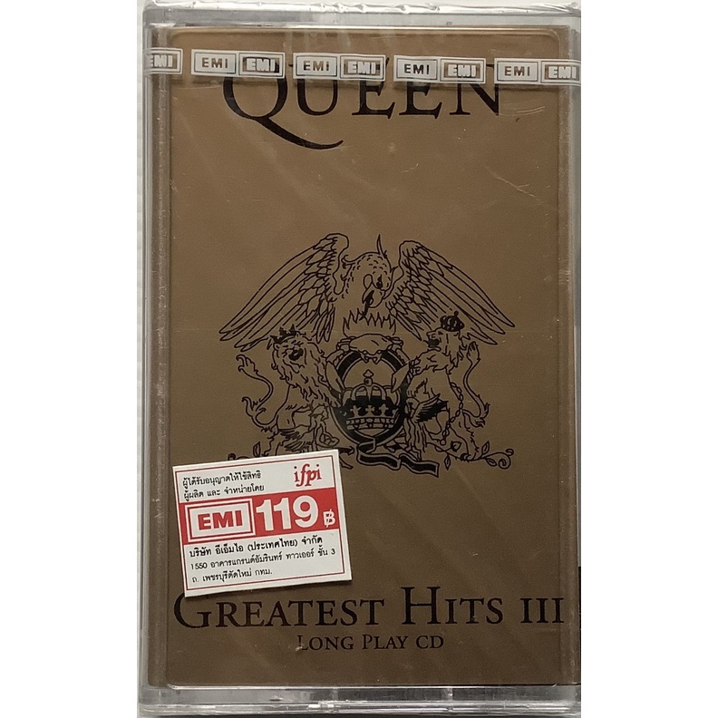 เทปเพลง Cassette Tape เทป​คาสเซ็ท​ Queen​ -​ Dance Traxx 1 (1996)