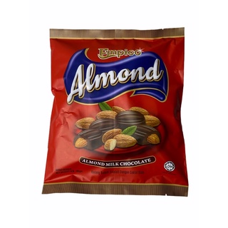 EMPICO ALMOND,ซ็อกโกแลตอัลมอนด์ สินค้านำเข้าจากมาเลเซีย 280g แพคสีแดง 1 แพค/บรรจุ 280g ราคาพิเศษ สินค้าพร้อมส่ง!!