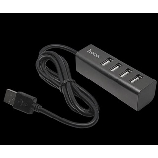 [ส่งด่วน24ชม.อัพเกรด2022] HOCO HB1 4 Port USB HUB 5.0V Hub for Laptop with 80cm Long Cable, Multi USB Port Expander #7