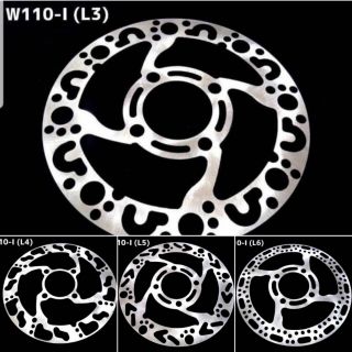 จานเบรคเจาะเวฟ110i,เวฟ125iปลาวาฬแปลงpcxใส่ล้อขอบ17msx
