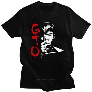 [S-5XL]เสื้อยืดคอกลม แขนสั้น ผ้าฝ้าย พิมพ์ลายการ์ตูนอนิเมะ Great Teacher Onizuka สําหรับผู้ชาย