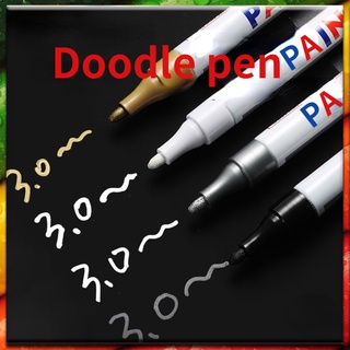 （Ready stock）ปากกาเคมีกันน้ำ ปากกาเพ้นท์ ปากกาเคมี Paint ปากกาเขียนป้าย ปากกาเขียนยาง ปากกาเขียนกระจก ปากกาเขียนเหล็ก ปากกาเขียนไม้