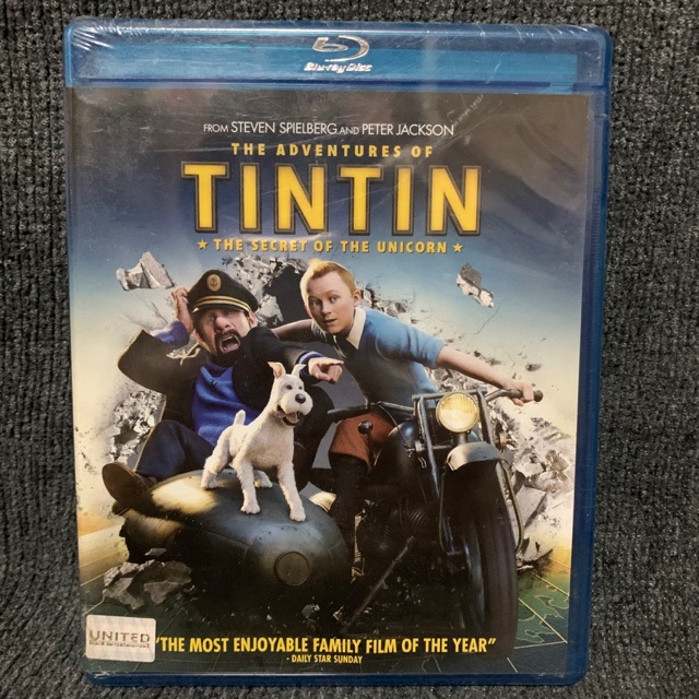Adventures Of Tintin การผจญภัยของตินติน (Blu-ray)