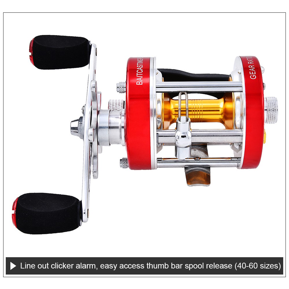 KastKing Rover New All Metal Body 61 Ball Bearings Cast Drum ...
