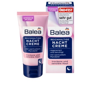 Balea rich night cream ขนาด 50 ml