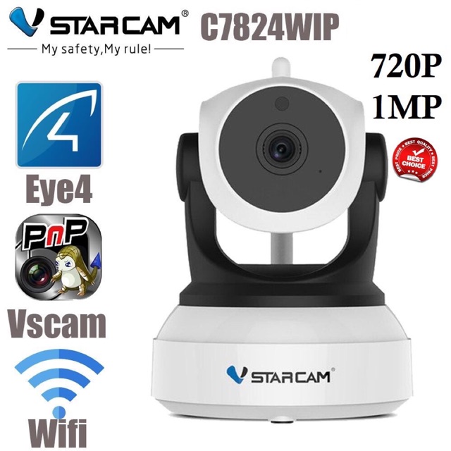 กล้องบ้าน VSTARCAM C7824/C24S 1080P WIP  WIFI 2020 (IP CAMERA)
