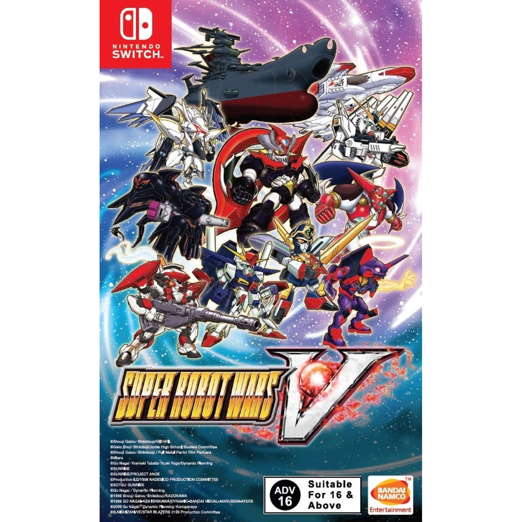 Nintendo Switch Super Robot Wars V ภาษาอังกฤษ ชุด Early Purchase มีโค้ดแถมให้ในกล่อง แผ่นใหม่มือหนึ่