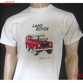 ราคาต่ำสุด!! New Land Rover T-Shirt ผู้ชาย เสื้อยืดพิมพ์ลาย ดพิมพ์ลาย คอกลม cotton บุคลิกภาพ discountS-3XL