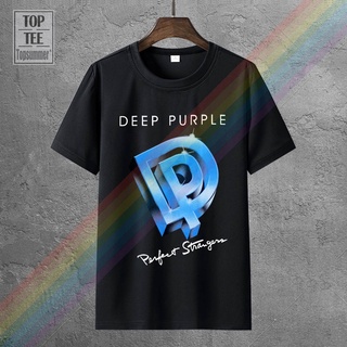 [S-5XL]เสื้อยืด ลาย Hard Rock Rainbow Gillan สีม่วงเข้ม สําหรับผู้ชาย 84 313493