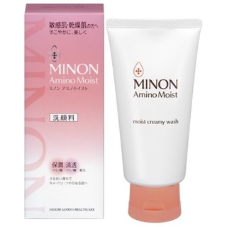 โฟมล้างหน้าญี่ปุ่น Minon amino moist gentle wash whip