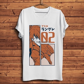 [S-5XL] เสื้อยืด พิมพ์ลายอนิเมะ Asuka Langley Evangelion สไตล์คลาสสิก ไม่ซ้ําใคร สําหรับผู้ชาย 678810