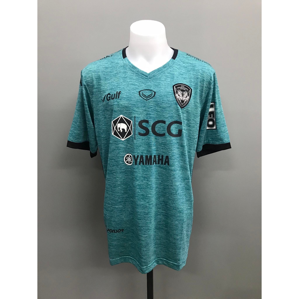 เสื้อผู้รักษาประตู SCG เมืองทอง ยูไนเต็ด 2019 สีเขียว 2XL 45" ใหม่ป้ายห้อย ของแท้ 100%