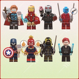 ของเล่นตัวต่อฟิกเกอร์ avengers 4 Spiderman Marvel MODEL สําหรับเด็ก