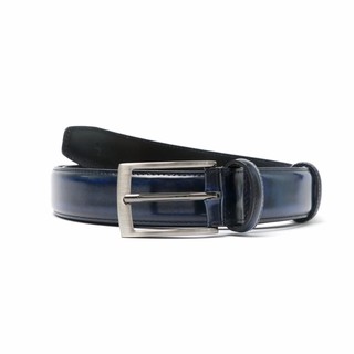 Brown Stone เข็มขัดทำงานหนังแท้  EB Belt – Bezel Blue