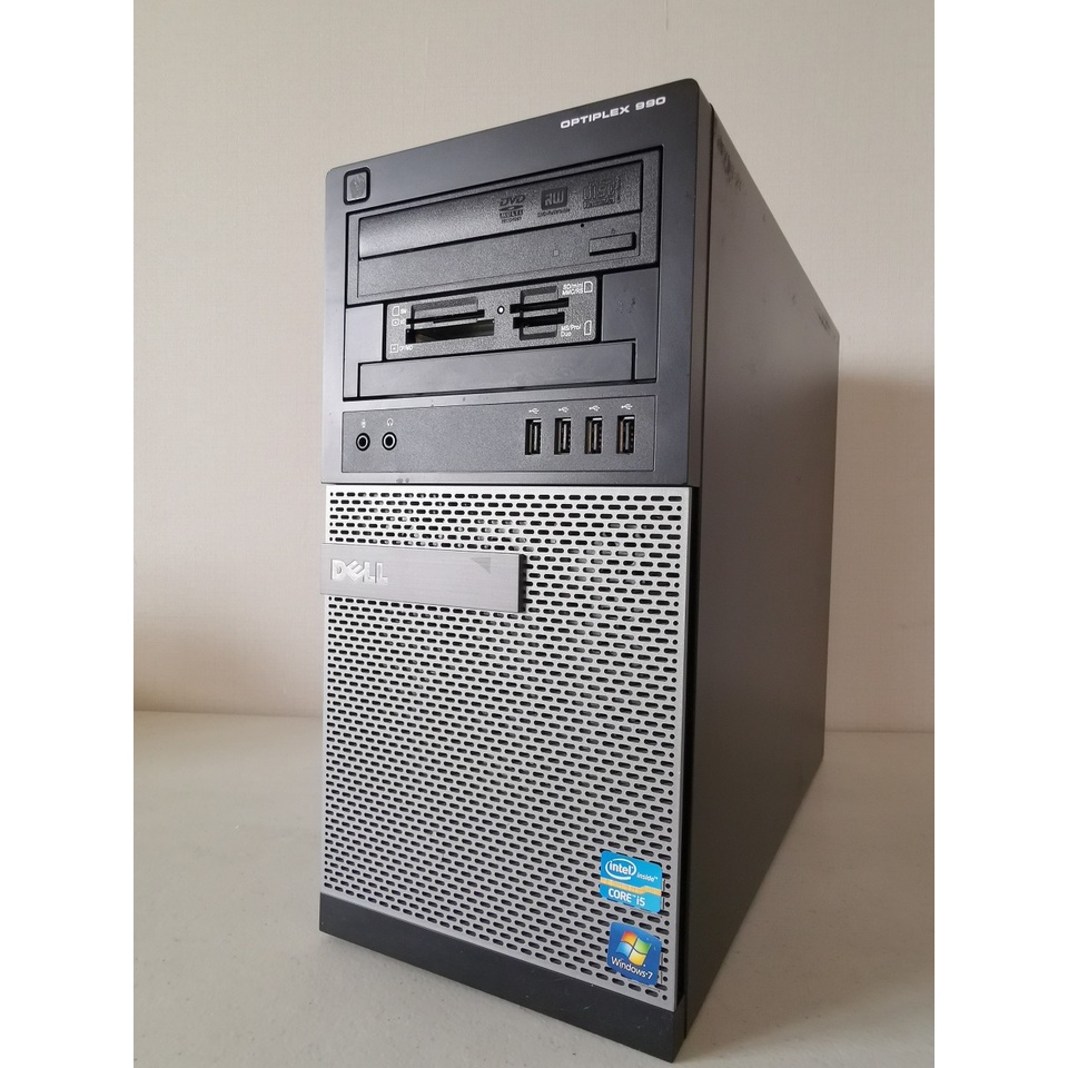 คอมพิวเตอร์มือสอง Dell Optiplex 990 MT CPU Core i52400 3.10 GHz. ลง
